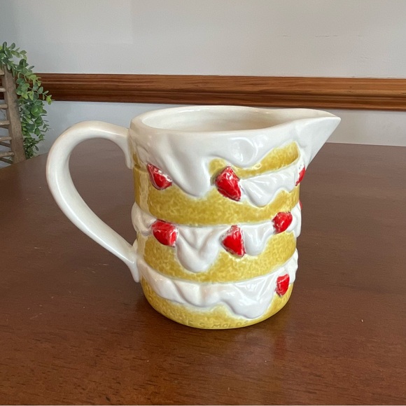 Handmade Other - Vintage 1981 Handmade Strawberry Shortcake Food Design Coffee Mug